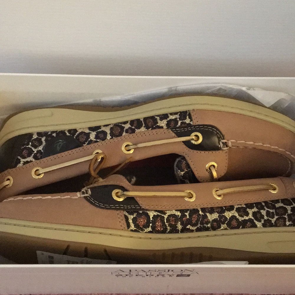 Cheetah Sperry Boat Shoes
